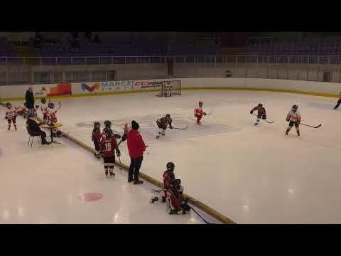 EMHL 2017/18 HK Ružinov – Vasas White 1 félidő 3-3