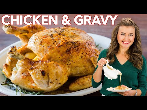 Instant Pot Whole Chicken + Easy Chicken Gravy Recipe