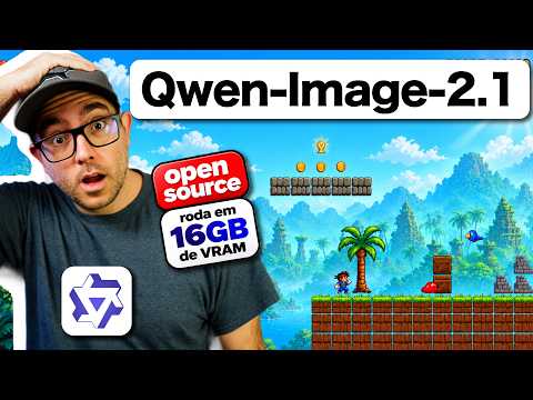 Qwen-Image 2.1: MELHOR que o Nano Banana 2 e roda LOCAL