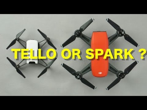 Tello or  DJI Spark as Beginner Drone