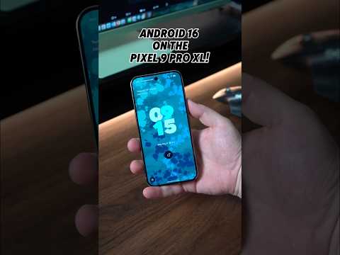 Android 16 Material 3 Expressive on the Pixel 9 Pro XL! #shorts #pixel9proxl