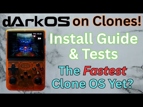 dArkOS for R36S Clones - Installation & Tests