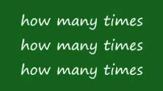 K.Michelle- How Many Times (Lyrics)