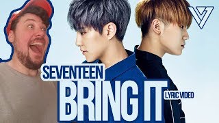 Mikey Reacts to SEVENTEEN 'Bring It' Lyric Video