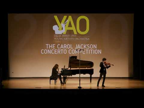 Felix Mendelssohn: Concerto for Violin, Op  64, mvt 3 (Jayden Kim, violin) - 3rd Prize