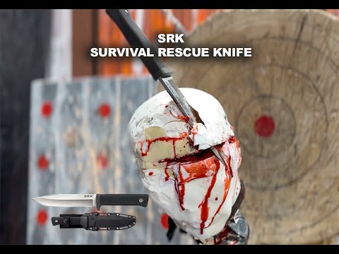 Cold Steel Survival Rescue 6-Inch 3V Blade Steel Durable Kray-Ex Handle Knife for Rescue Operations