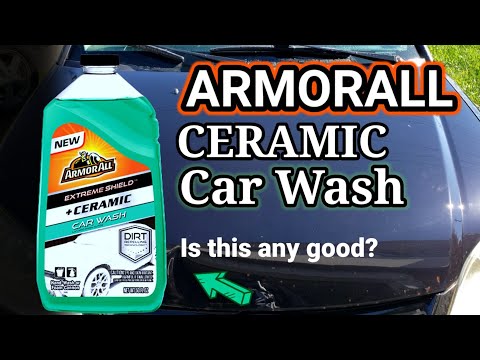 NEW ARMORALL CERAMIC CAR WASH SOAP REVIEW | SURPRISING RESULTS