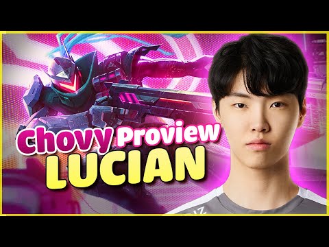 Chovy Stream | how much PRESSURE of Gen Chovy Lucian Mid