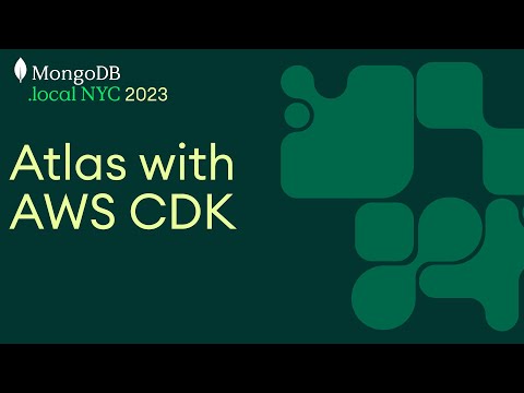 Getting Started on MongoDB Atlas with AWS CDK