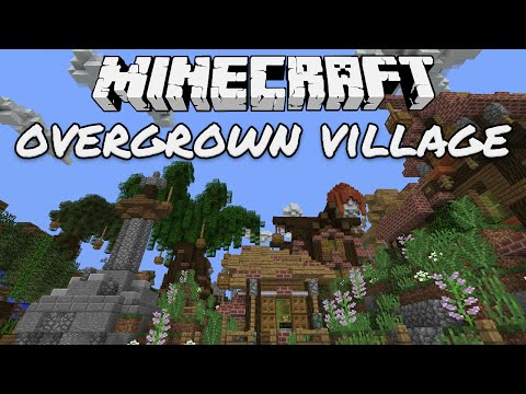 Minecraft Creative Inspiration: Overgrown Village