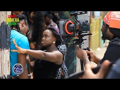 Vybz Kartel - MHM HM VIDEO SHOOT BEHIND THE SCENES ( Lights Camera Action ) on Pelpa Time TV