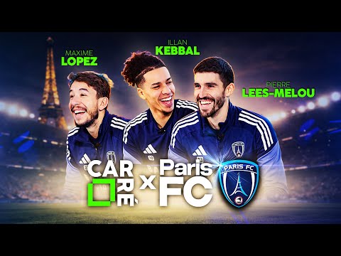 🟩 Inside the Paris FC locker room with Illan KEBBAL, Maxime LOPEZ and Pierre LEES-MELOU 🤣