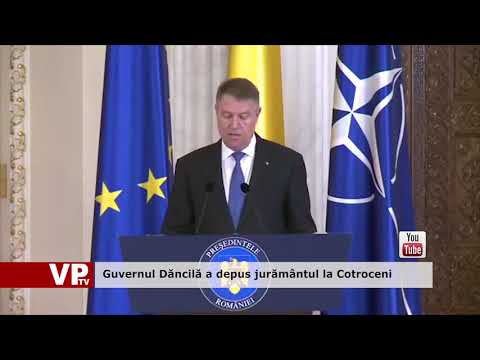 Guvernul Dăncilă a depus jurământul la Cotroceni