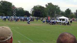 2015 Colts training camp