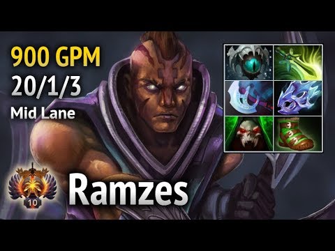Ramzes — Anti-Mage vs Broodmother (Mid Lane) | 900 GPM