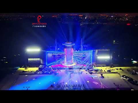 Outdoor concert stage application