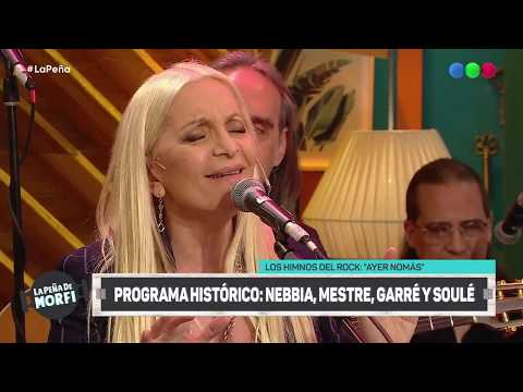 Histórico show de Lito Nebbia, Nito Mestre, Silvina Garré y Ricardo Soulé - La Peña de Morfi 2019