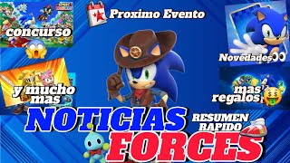 🔷️🔴NEWS FORCES🔴🔷️ Quick and very informative summary 👀👀👀 #sfsb #sonicforcesspeedbattle #sega