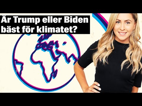 VAL I USA: Vem bryr sig mest om klimatet av Trump och Biden?