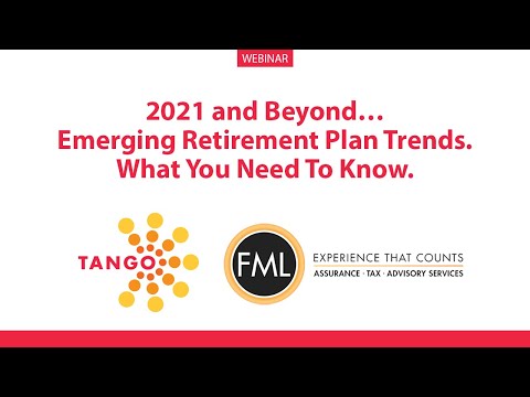 Emerging Retirement Plan Trends. What You Need To Know.
