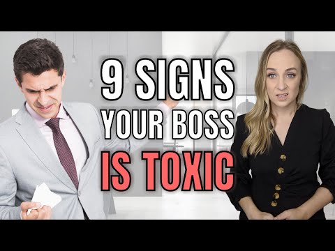 TOXIC MANAGER | 9 Toxic Boss Signs to Look Out For
