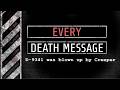 Every Death Message in SCP: Containment Breach