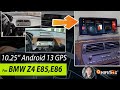 10.25 inch BMW Z4 E85 E86 2002~2009 Android 13 GPS screen Apple CarPlay Android Auto Backup Camera!