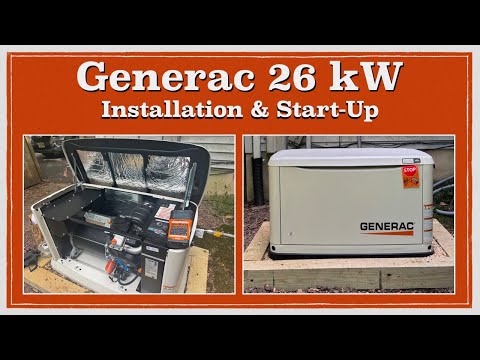 Whole House Backup Power Supply with Natural Gas | Generac 26 kW Model # 7290