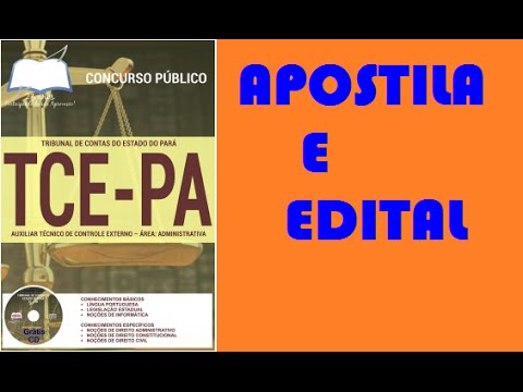 Apostila Auxiliar Técnico do Controle Externo Concurso TCE PA 2016