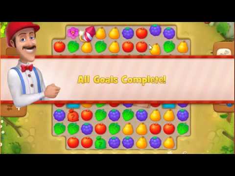 Gardenscapes HARD LEVEL 2009! NO BOOSTERS USED!