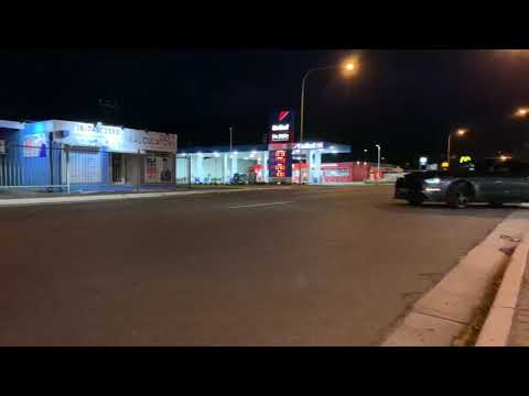 Mercedes a45amg,Audi tts and a mustang leaving car meet