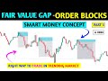 Fair Value Gap And Order Block Trading Setup Explained ️ Fvg Ob Imb IFC ️ Pkr Trading