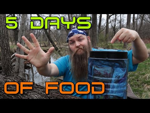 5 Days of Backpacking Food - How Much Do You Need?