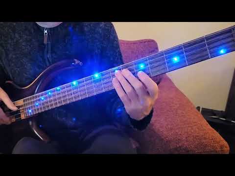 Electric bass: BLUE BOSSA - bass lines, melody, soloing and chords
