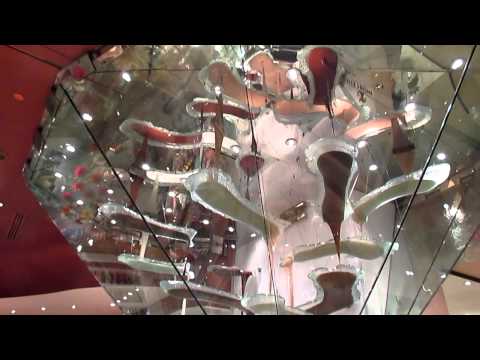Chocolate Fountain inside Bellagio - August 16, 2011 - part 1