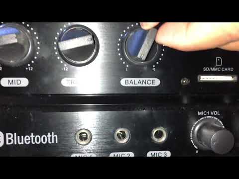 Db audio av-3022bt Channel L no sound