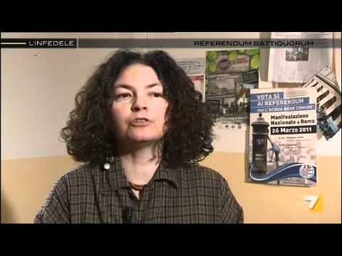 L'INFEDELE 06/06/11 - Sorella acqua e fratello profitto