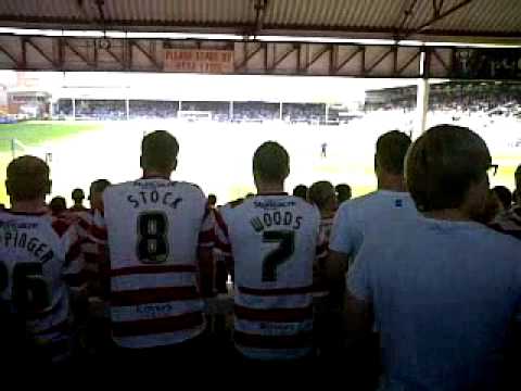 doncaster away in peterbrorough