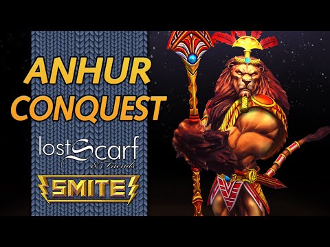 ScarfPlays Smite 637 - Quiet Intensity - Anhur Conquest vs Lilmamacita