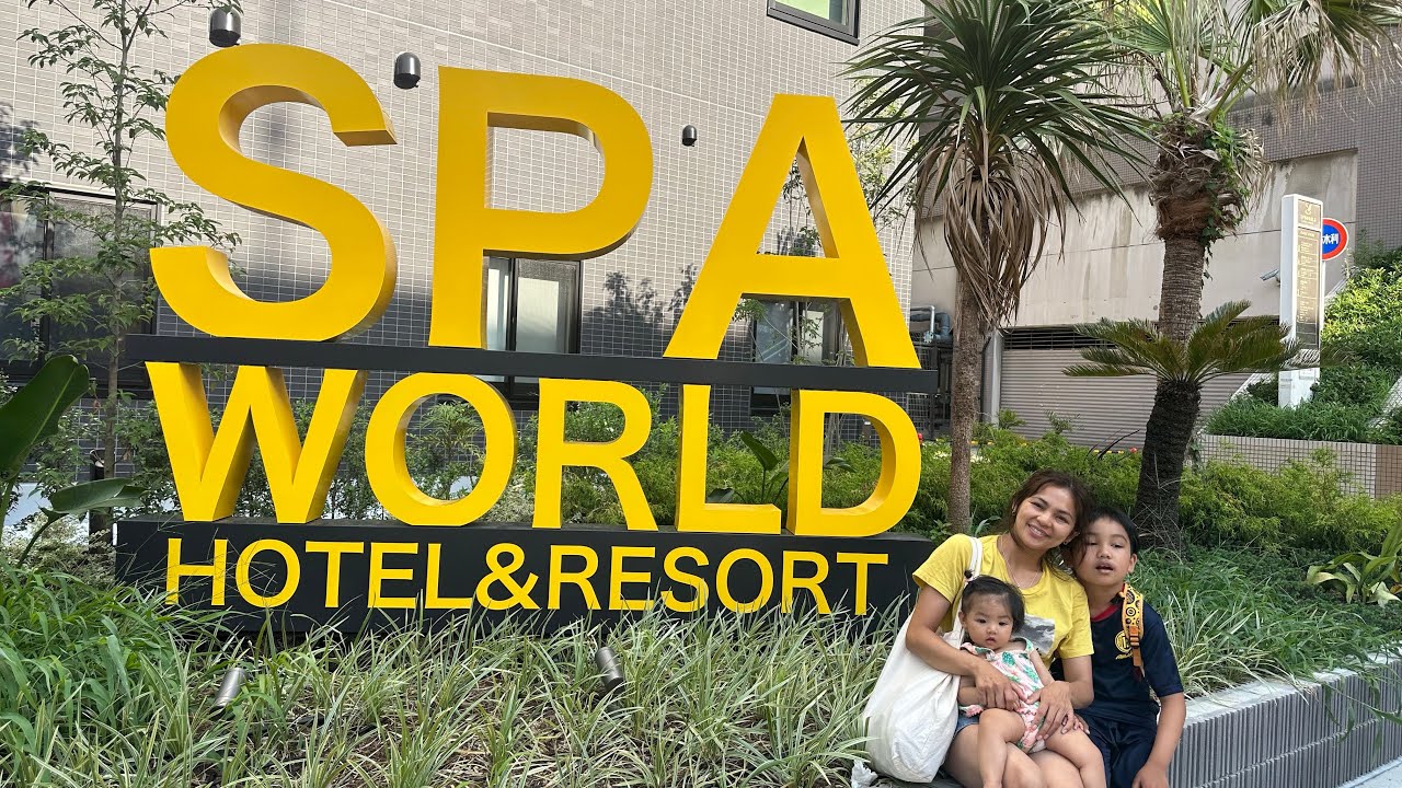 Experience the joy of tourists relishing their time at Spa World Osaka in this captivating video.
