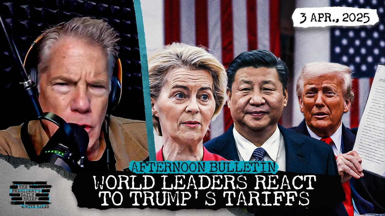 World Leaders React To Trump's Tariffs & Israel Unleashes Strikes Across Syria