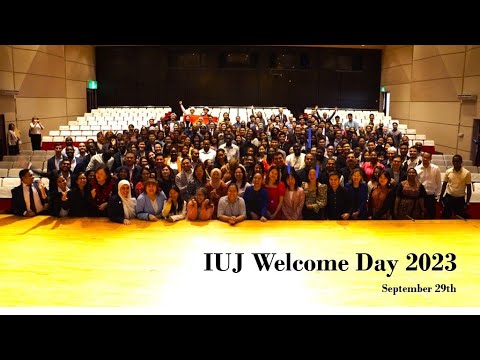 観光経営学科 IUJ Welcome Day 2023