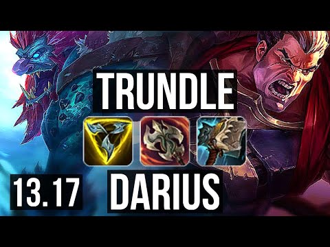 TRUNDLE vs DARIUS (TOP) | Dominating | TR Diamond | 13.17