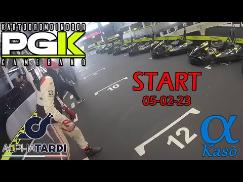 PGK Camerano Endurance Series 2023 - PARTENZA - Scuderia AlphaTardi Onboard Stint n.1 (05-02-2023)