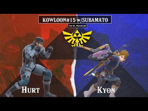 KOWLOON#15 w/SUMABATO | Hurt (Snake) Vs. Kyon (Link) - Top 32, Winner's Quarter Finals