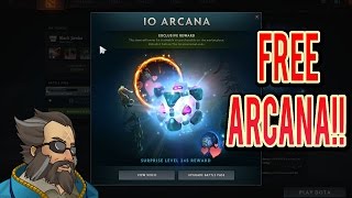 NEW Io Arcana! Free Io Arcana! Io Won The Arcana Vote! Ti7 Battle Pass Exclusive!