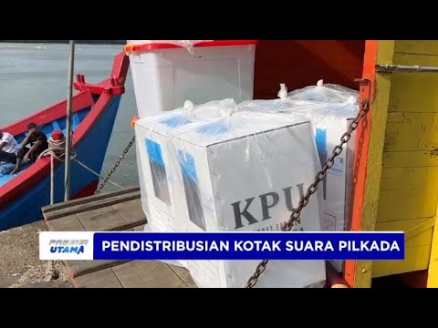 POLRES ACEH BESAR LAKSANAKAN PENDISTRIBUSIAN KOTAK SUARA KE PULAU TERLUAR DI ACEH