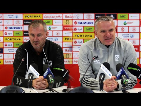 2022-10-14 ŁKS Łódź - Sandecja Nowy Sącz 1-0 (0-0), pomeczowa konferencja prasowa