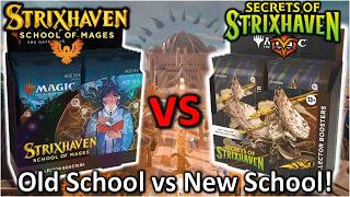 Old School vs New School Strixhaven Collector Booster Box Battle! Which has the best Value?
