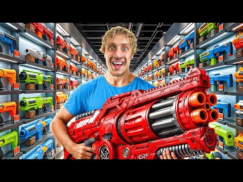 Énorme Bataille De Nerf !